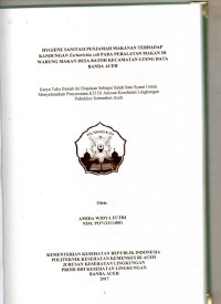 Image of Hygiene Sanitasi Penjamah Makanan Terhadap Kandungan Escherichia Coli pada Peralatan Makan di Warung Makan Desa Batoh Kecamatan Lueng Bata Banda Aceh