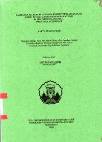 Image of Gambaran Pelaksanaan Usaha Kesehatan Gigi Sekolah (UKGS) DItinjau Dari Peran Perawat Gigi DI SDN Pertiwi Lamgarot Ingin Jaya Aceh Besar