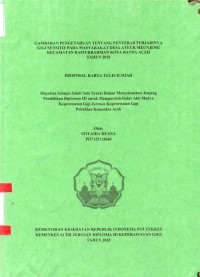 Image of Gambaran Pengetahuan Tentang Penyebab Terjadinya Gigi Sensitif pada Masyarakat desa Ateuk Meunjeng Kecamatan Baiturrahman Kota Banda Aceh Tahun 2018