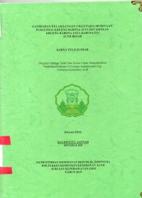 Image of Gambaran Pelaksanaan UKGS pada SD Binaan Puskesmas Krueng Barona Jaya Kecamatan Krueng Barona Jaya Kabupaten Aceh Besar
