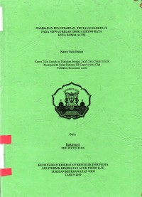 Image of Gambaran Pengetahuan Tentang Kalkulus pada Siswa/I Kelas I SMK 1 Lhong Raya Kota Banda Aceh