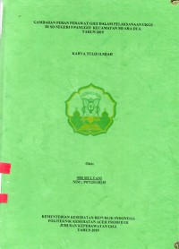 Image of Gambaran Peran Perawat Gigi Dalam Pelakasanaan UKGS di SD Negeri Panggoi Kecamatan Muara Dua Tahun 2019