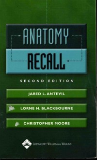 Image of Anatomy Recall; Second Edition