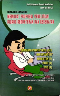 Image of Langkah- Langkah Membuat Proposal Penelitian Bidang Kedokteran dan Kesehatan