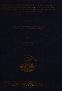 Image of Gambaran Studi Retrospektif Pada Bayi Dengan Berat Badan Lahir Rendah (BBLR) di Wilayah Kerja Puskesmas Bineh-Krueng Kecamatan Tangan-Tangan Kabupaten Aceh Barat Daya