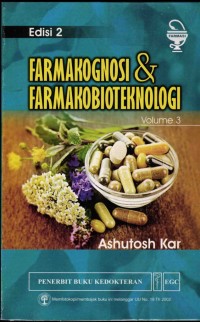 Image of Farmakognosi & Farmakobioteknologi Ed 2 Vol 3