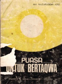 Image of Puasa Untuk Bertaqwa