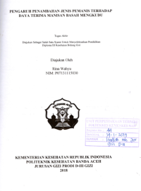 Image of Pengaruh Penambahan Jenis Pemanis Terhadap Daya Terima Manisan Basah Mengkudu