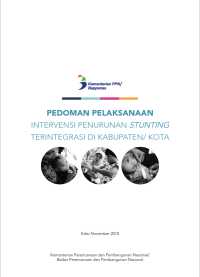 Image of PEDOMAN PELAKSANAAN INTERVENSI PENURUNAN STUNTING TERINTEGRASI DI KABUPATEN/ KOTA