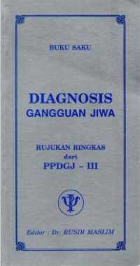 Image of Buku saku diagnosis gangguan jiwa