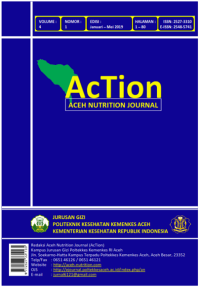 Image of AcTion : Aceh Nutrion Journal Vol. 2 No. 2