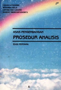 Image of Asas Pengembangan Prosedur Analisis Edisi Pertama