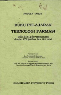 Image of Buku Pelajaran Teknologi Farmasi Ed 5