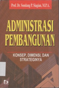 Image of Administrasi Pembangunan