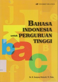Image of Bahasa Indonesia Untuk Perguruan Tinggi