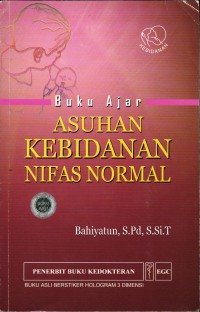 Image of Buku Ajar Asuhan Kebidanan Nifas Normal