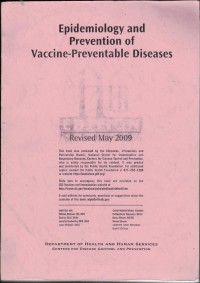 Image of Epidemiology And Prevention of Vaccine-preventable Diseases