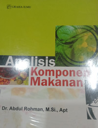 Image of Analisis komponen makanan