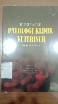 Image of Buku ajar patologi klinik veteriner