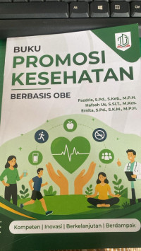 Image of Buku Promosi Kesehatan Berbasis Obe