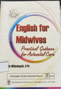 Image of ENGLISH FOR MIDWIVES