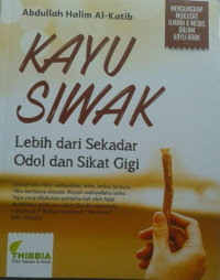 Image of Kayu Siwak Lebih Dari Sekedar Odal dan Sikat Gigi