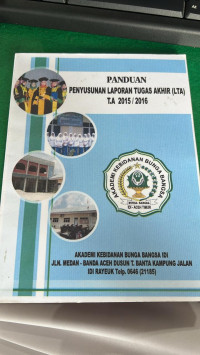 Image of Panduan Penyusunan Laporan Tugas Akhir