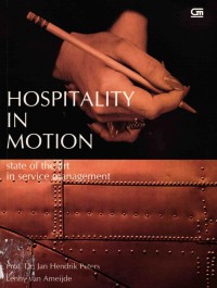 Image of Hospitality In Motion; State of the Art in Service Management