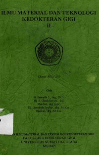 Image of Ilmu Material Dan Teknologi Kedokteran Gigi- III