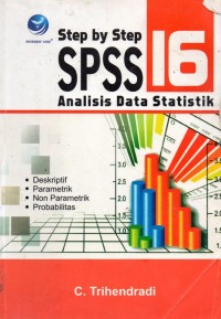 Image of Step By Step SPSS 16 Analisis Data Statistik
