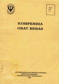 Image of Kompendia Obat Bebas
