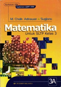 Image of Matematika Untuk SLTP Kelas 3