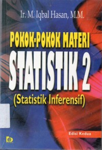 Image of Pokok- Pokok Materi Statistik 2 : Statistik Inferensif, Ed.2