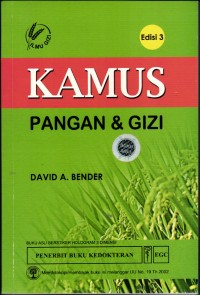 Image of Kamus Pangan dan Gizi