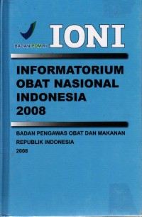 Image of IONI: Informatorium Obat Nasional Indonesia 2008